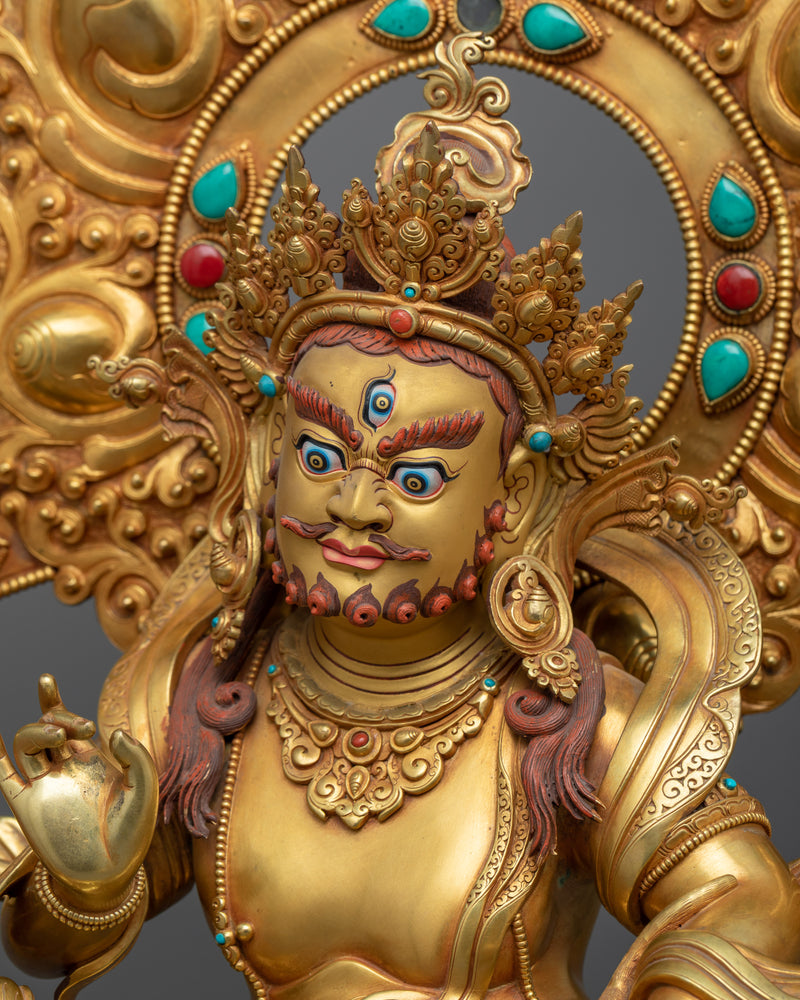 Namtoshe Buddha Seated on Lion Throne | Bring Home an Aura of Protection
