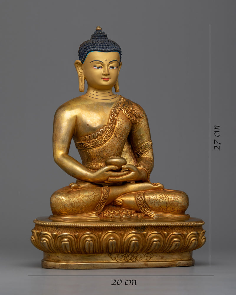 Amitabha Buddha on Meditation | Immerse in Spirituality with our Sculpture
