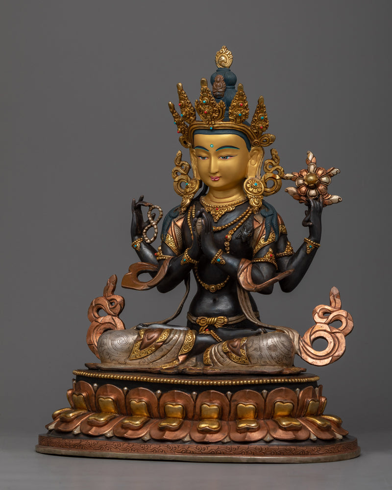 Chenrezig Bodhisattva Lokeshvara Statue | Feel the Embrace of Compassion