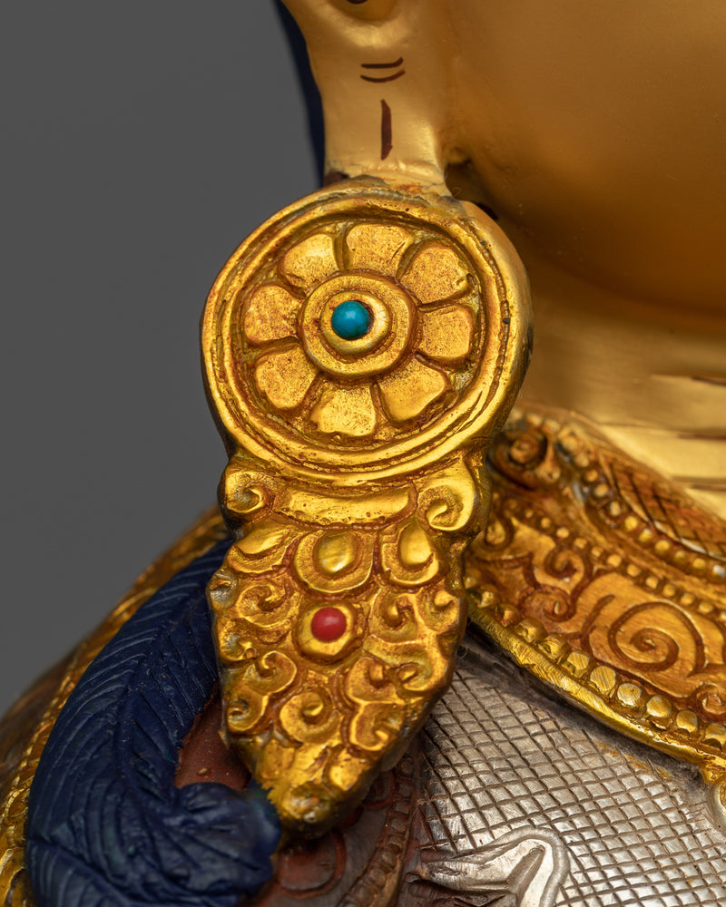 Guru Rinpoche Tibetan Statue | Discover Spiritual Illumination