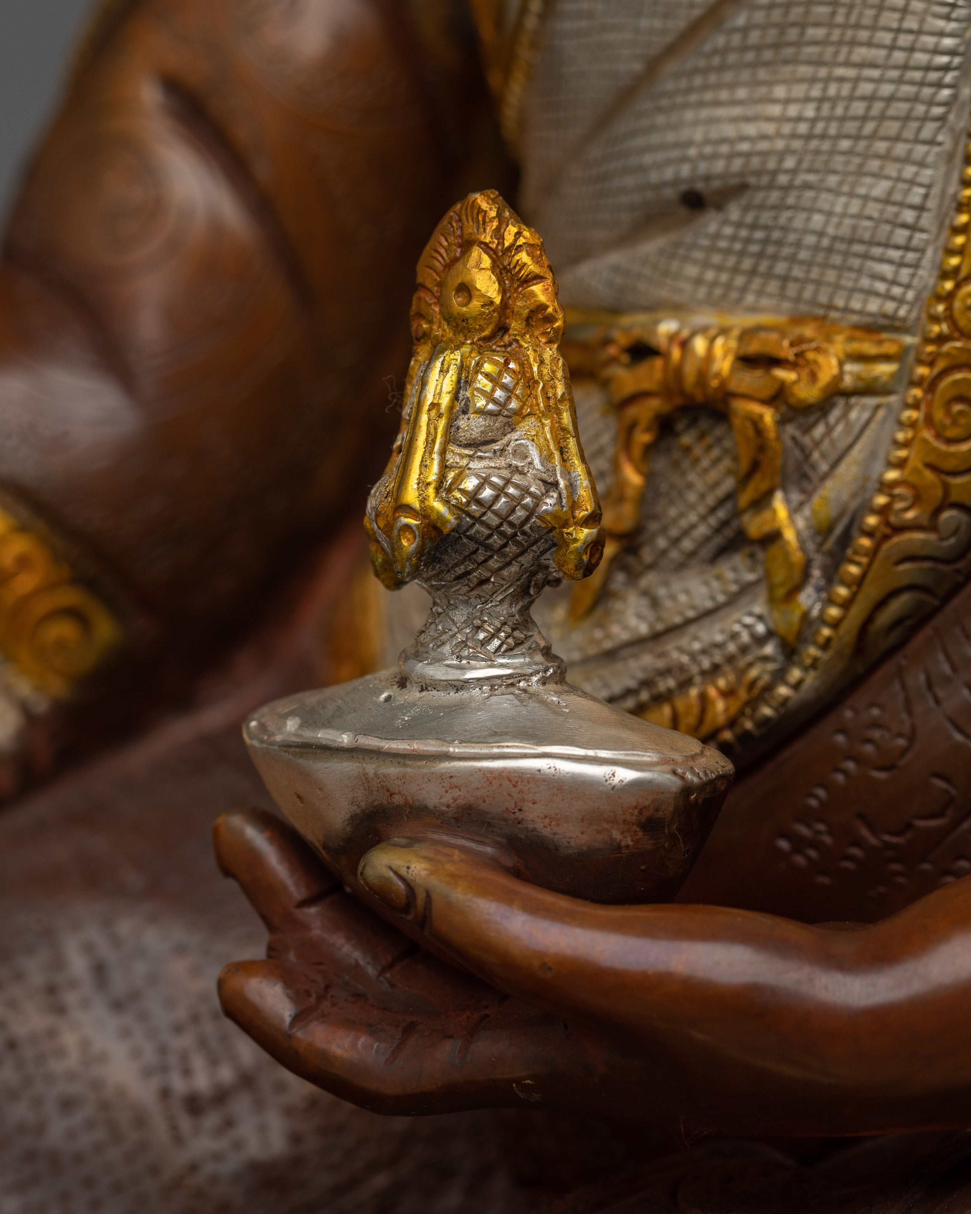Guru Rinpoche Tibetan Statue | Discover Spiritual Illumination