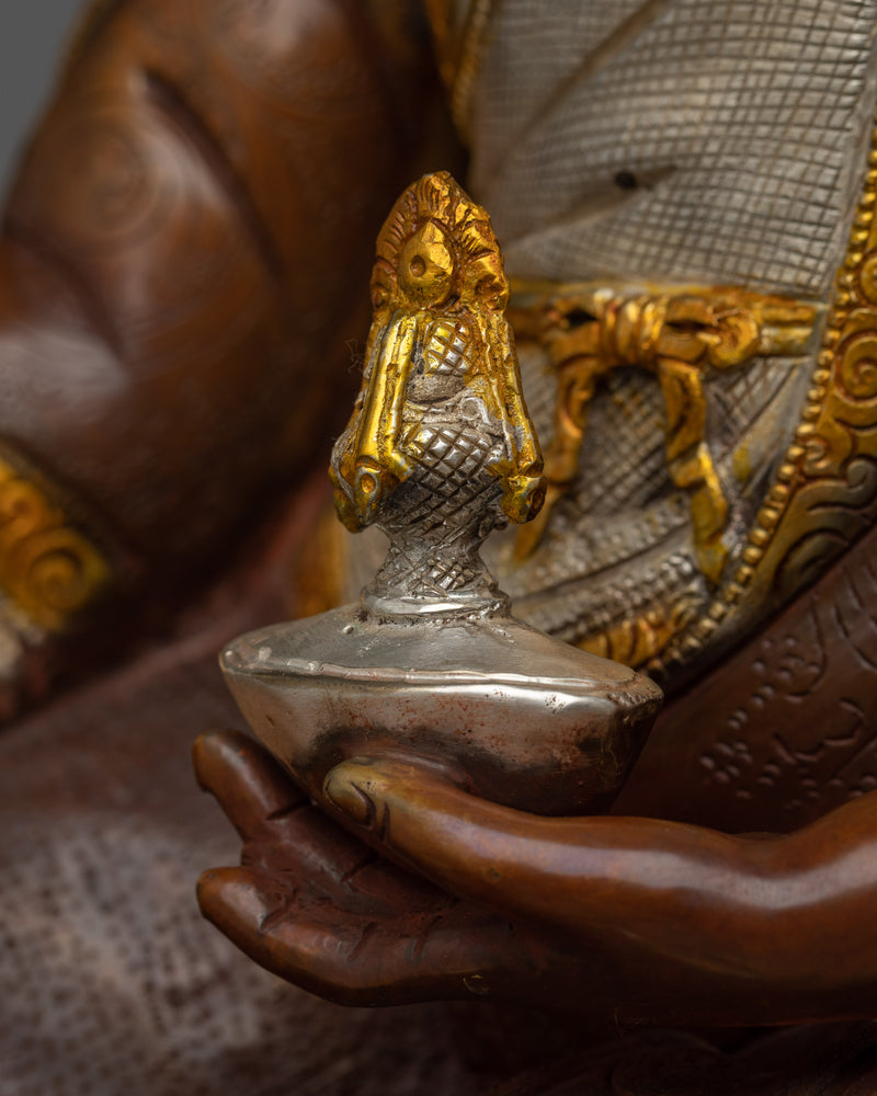 Guru Rinpoche Tibetan Statue | Discover Spiritual Illumination