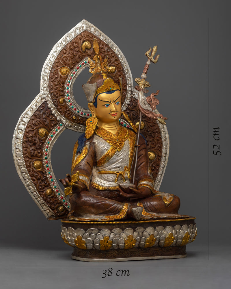 Guru Rinpoche Tibetan Statue | Discover Spiritual Illumination