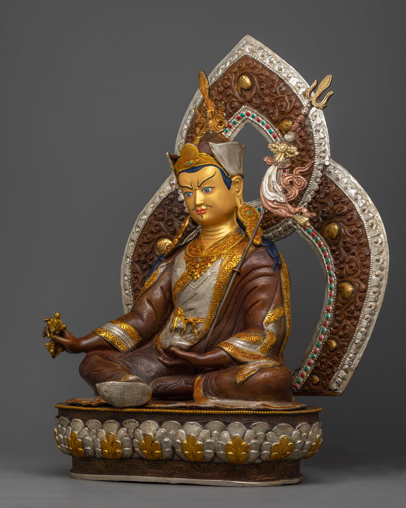 Guru Rinpoche Tibetan Statue | Discover Spiritual Illumination