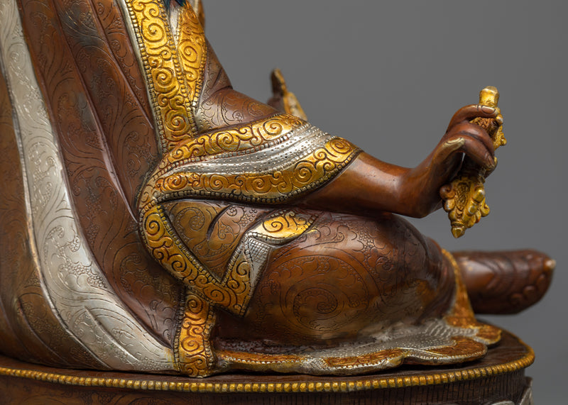 Guru Rinpoche Tibetan Statue | Discover Spiritual Illumination
