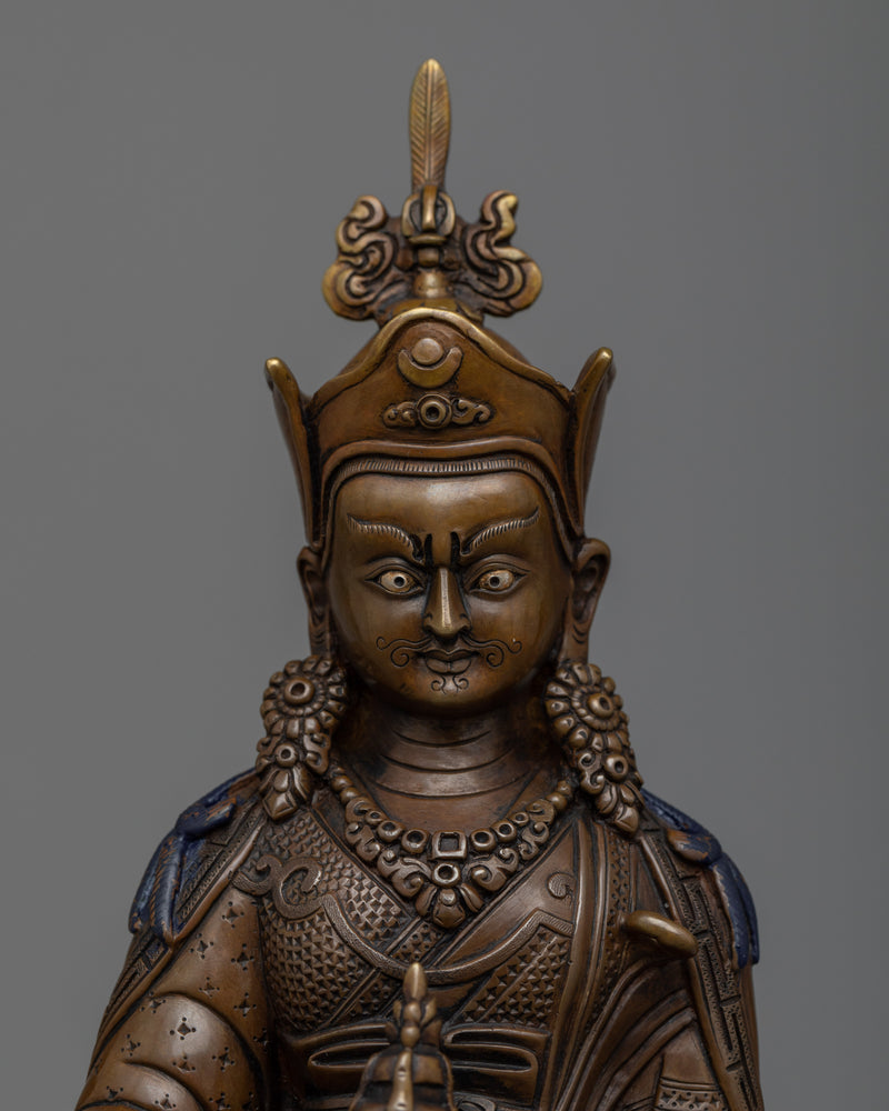 Guru Rinpoche Padmasambhava Mantra Statue | Embrace Sacred Wisdom