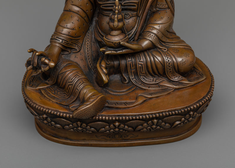 Guru Rinpoche Padmasambhava Mantra Statue | Embrace Sacred Wisdom