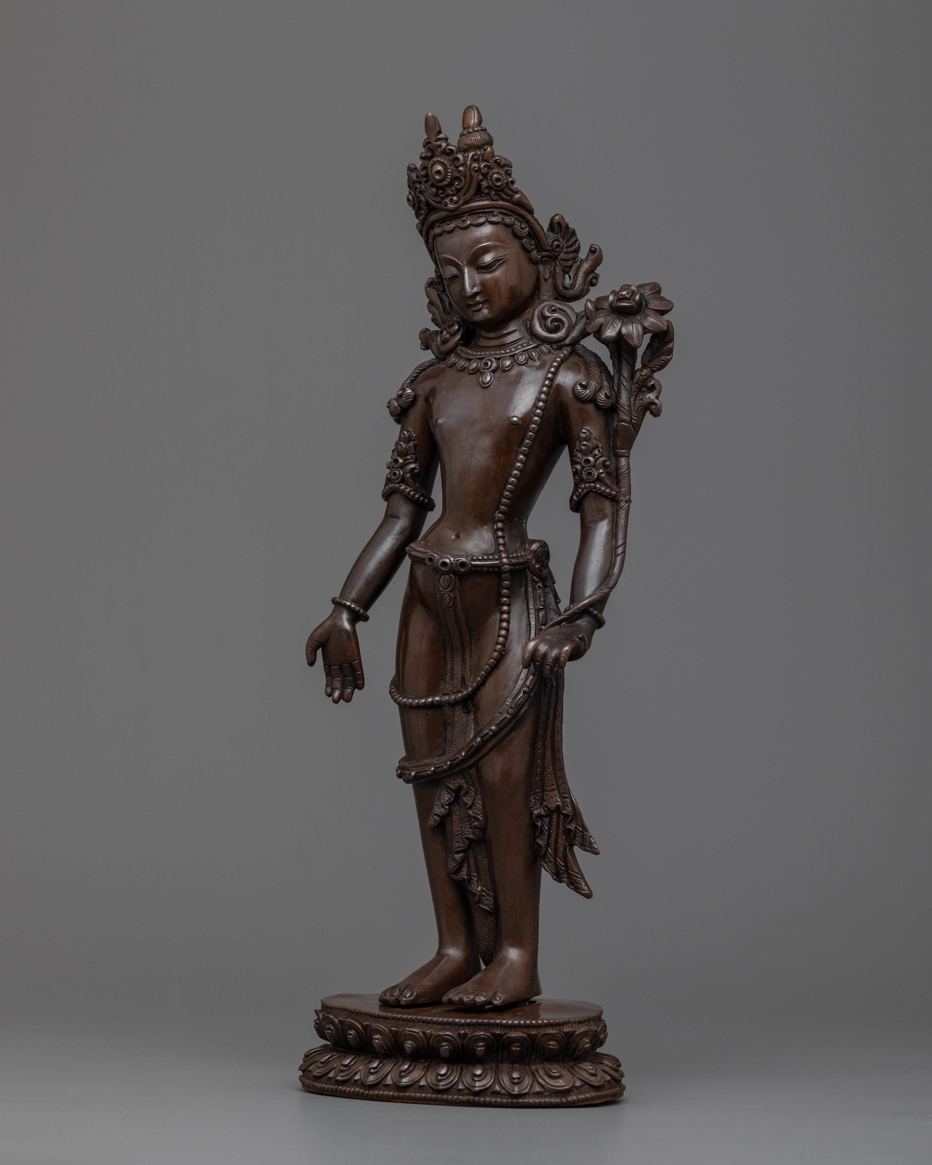 Standing Avalokiteshvara Statue | Experience Divine Compassion