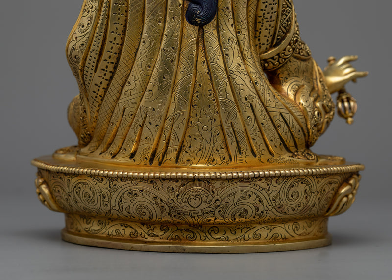 Embrace the Wisdom with Guru Rinpoche | Traditionally Hand-crafted Sculpture