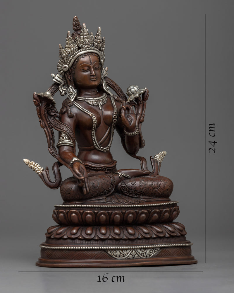 Essence of Enlightenment with Our Five Bodhisattvas Statue Set | Copper Buddhist Sculpture
