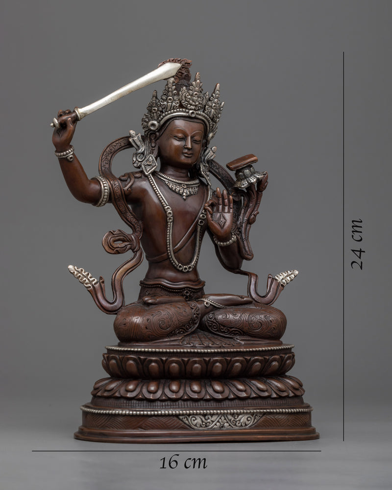 Sculpture of Manjushri The Supreme Knowledge | Embrace Wisdom with Our Statue