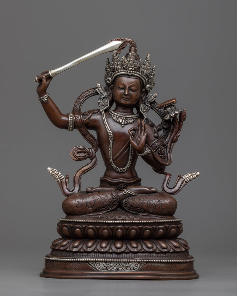 Essence of Enlightenment with Our Five Bodhisattvas Statue Set | Copper Buddhist Sculpture