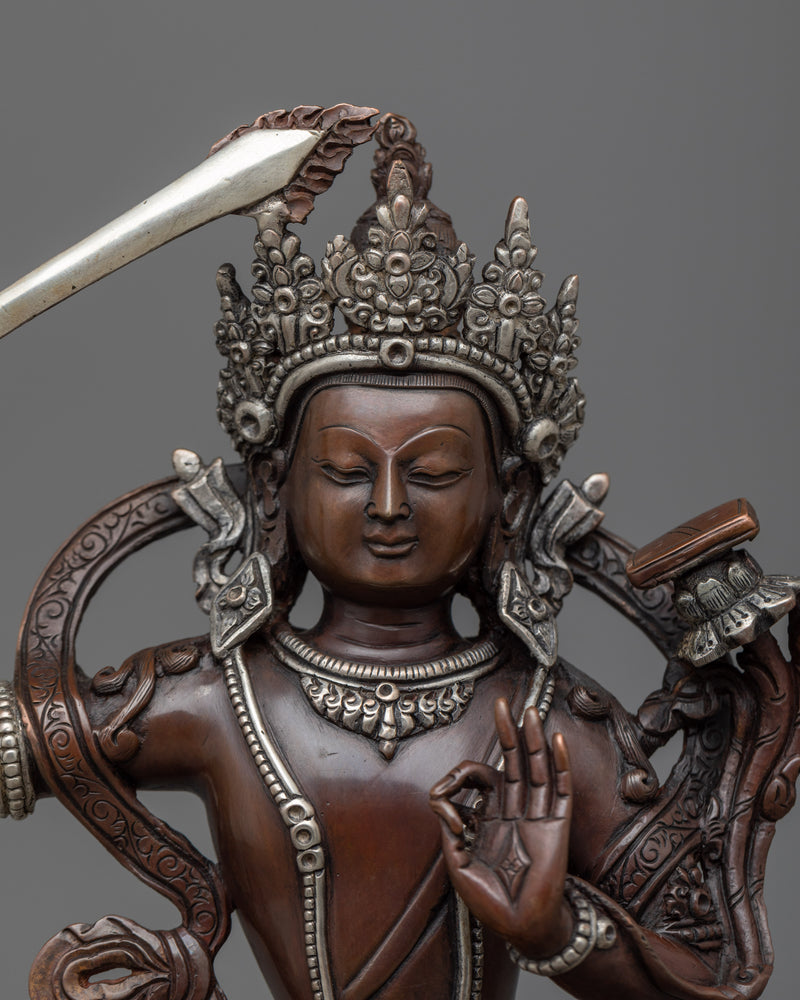 Sculpture of Manjushri The Supreme Knowledge | Embrace Wisdom with Our Statue