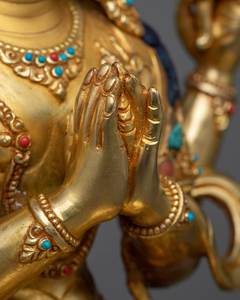 Majestic Lokesvara Statue | Embodiment of Compassion and Infinite Love