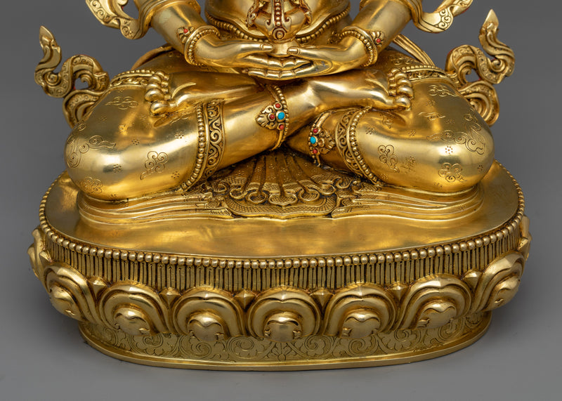 Amitayus Tathāgata Buddha Statue | Immerse in Wisdom and Longevity