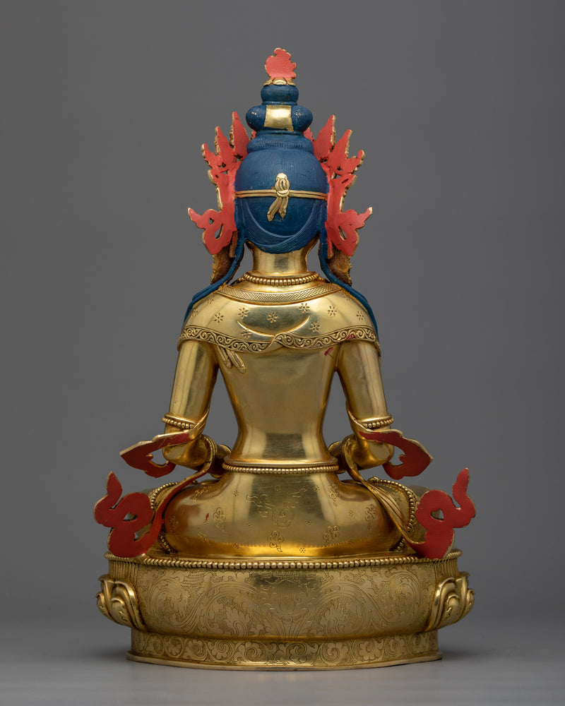 Amitayus Tathāgata Buddha Statue | Immerse in Wisdom and Longevity