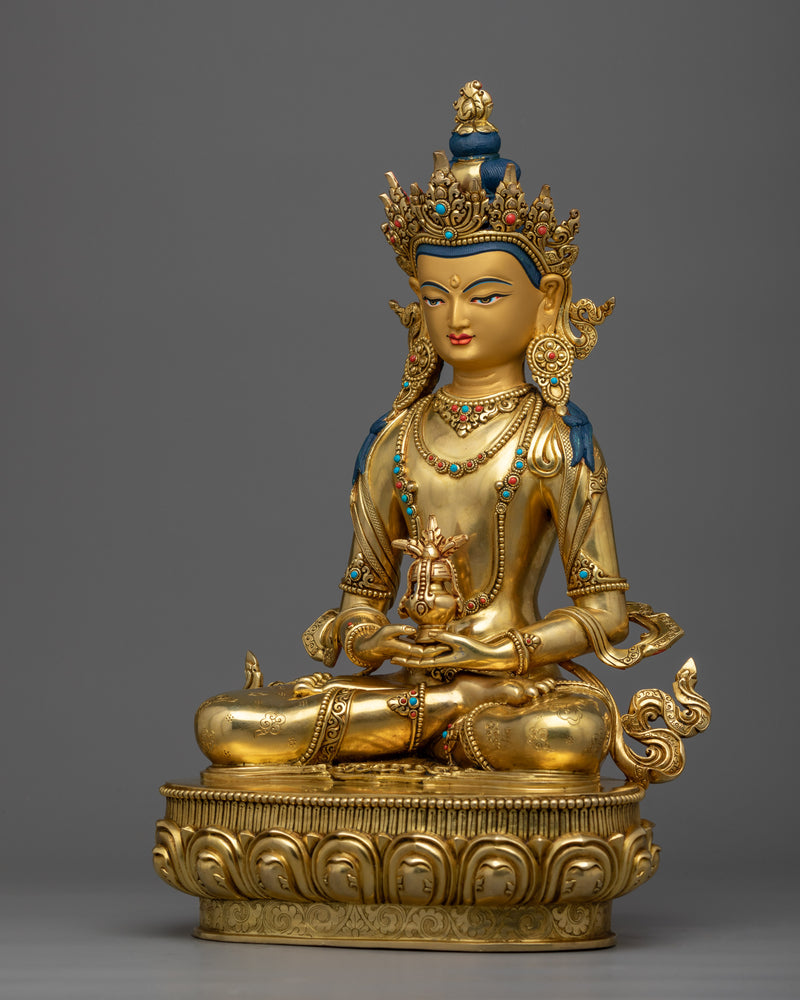 Amitayus Tathāgata Buddha Statue | Immerse in Wisdom and Longevity