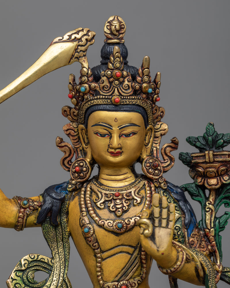 The Mañjuśrī Statue | Immerse yourself in the enlightened
