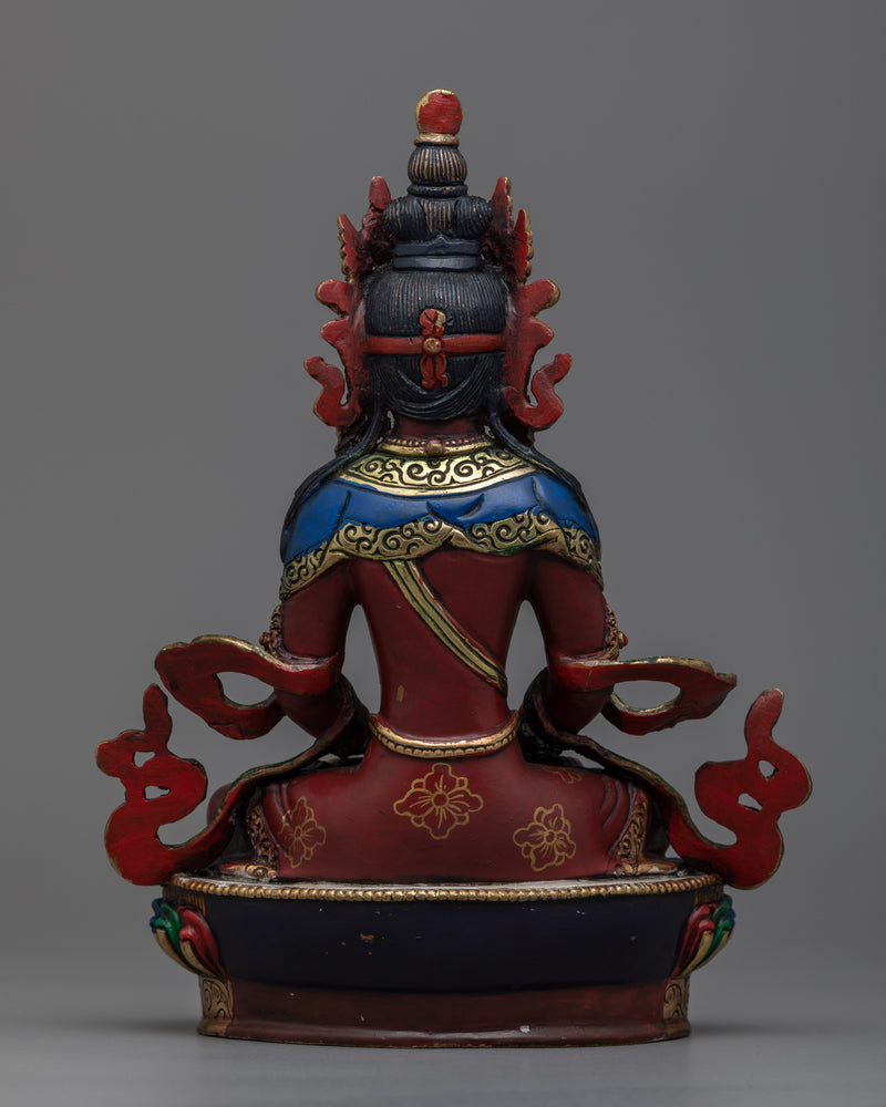 Lord Buddha Amitayus Statue | Embodiment of Longevity and Amitāyus Vitality