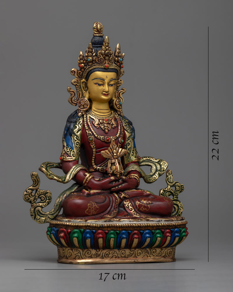 Lord Buddha Amitayus Statue | Embodiment of Longevity and Amitāyus Vitality