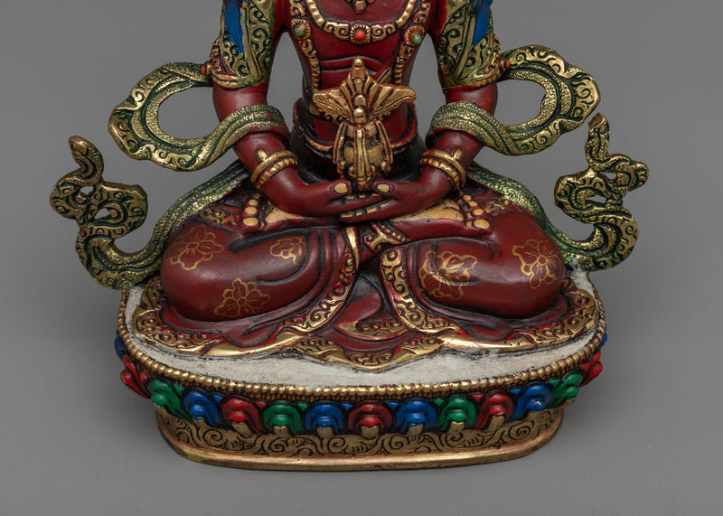 Lord Buddha Amitayus Statue | Embodiment of Longevity and Amitāyus Vitality