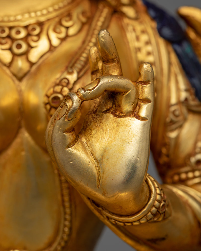 Green Tara Mantra Statue | Channel Divine Energy and Inner Transformation