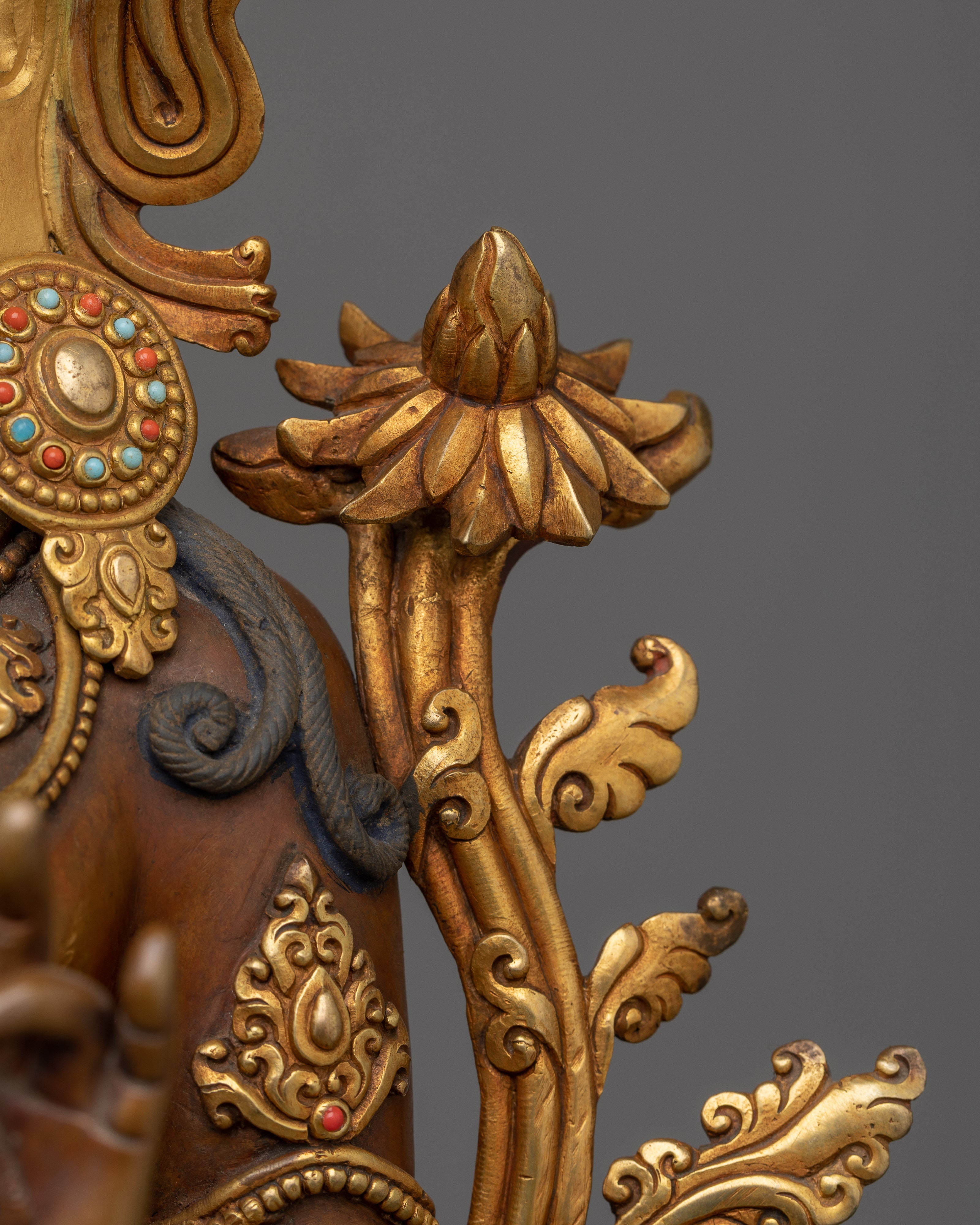 The Graceful Green Tara Buddhist Deity Statue | Ignite Compassion