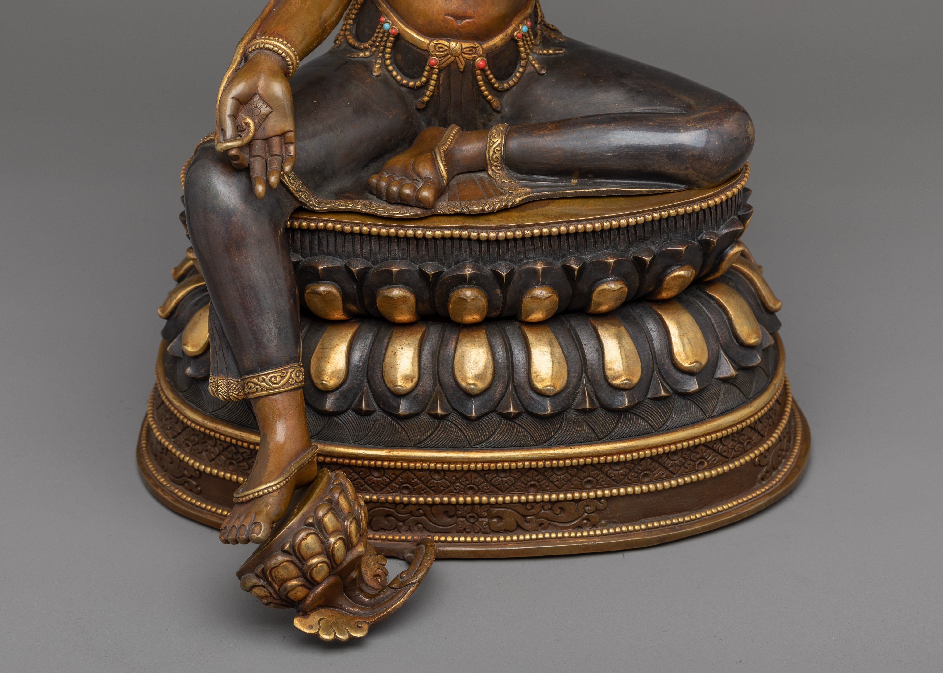 The Graceful Green Tara Buddhist Deity Statue | Ignite Compassion
