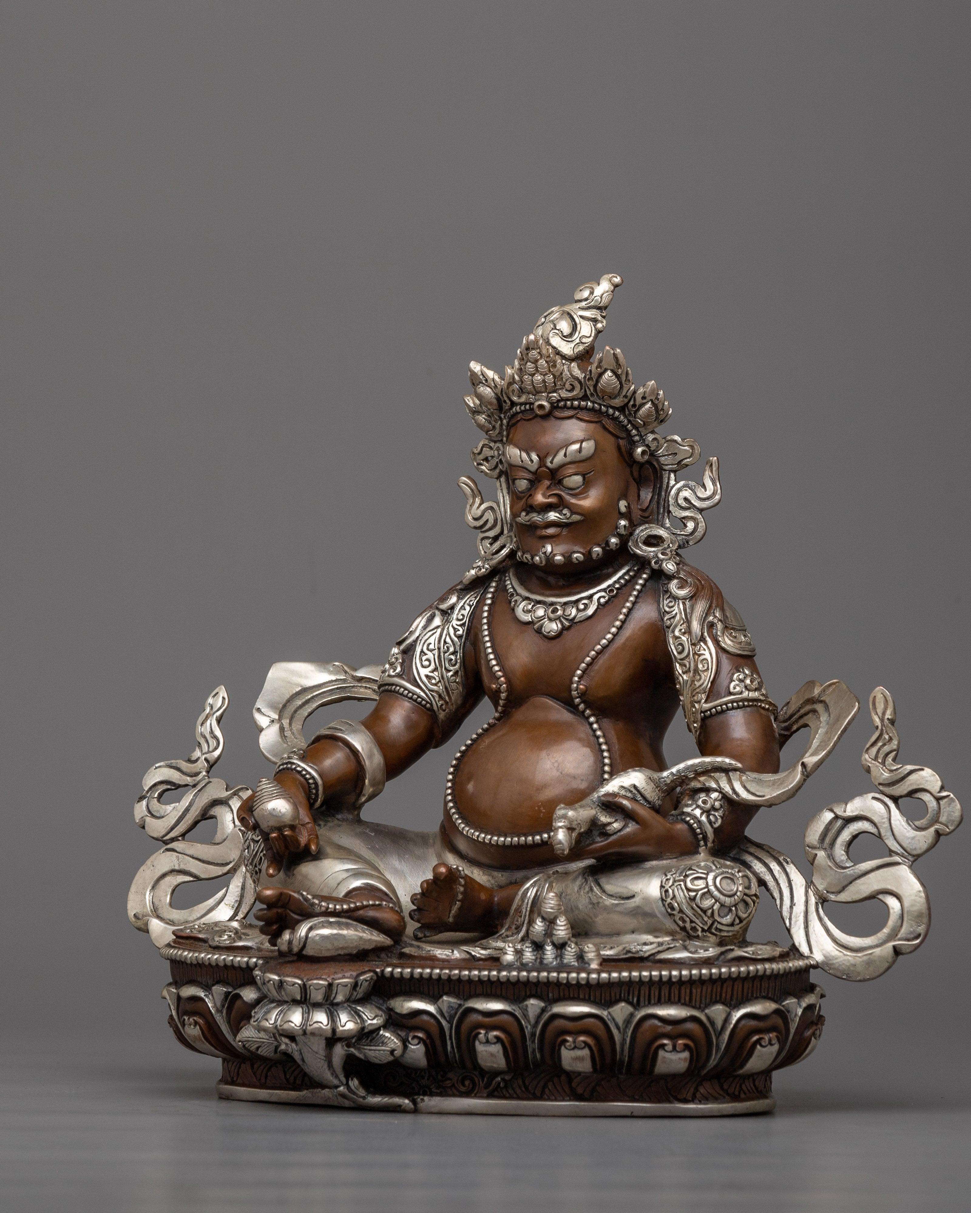 Abundance with the Zambala Statue | Immerse in Prosperity