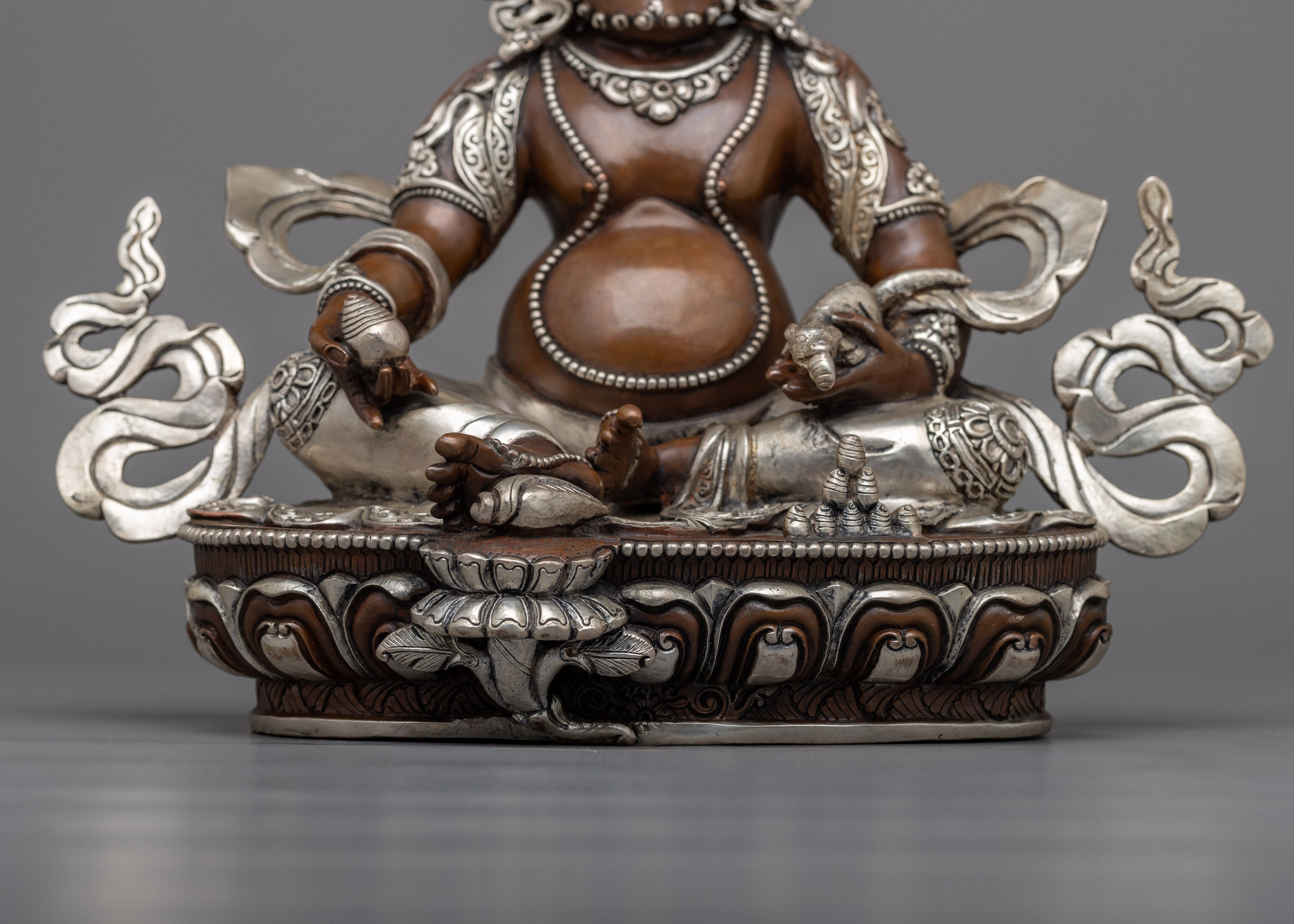 Abundance with the Zambala Statue | Immerse in Prosperity