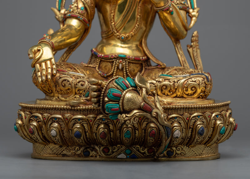 Green Tara Buddhist Goddess Statue | Embrace the Divine Feminine Energy