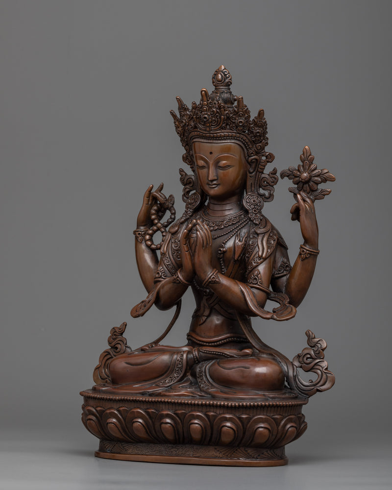 Chenrezig Avalokiteshvara Buddha Statue | Enhance Your Sacred Space