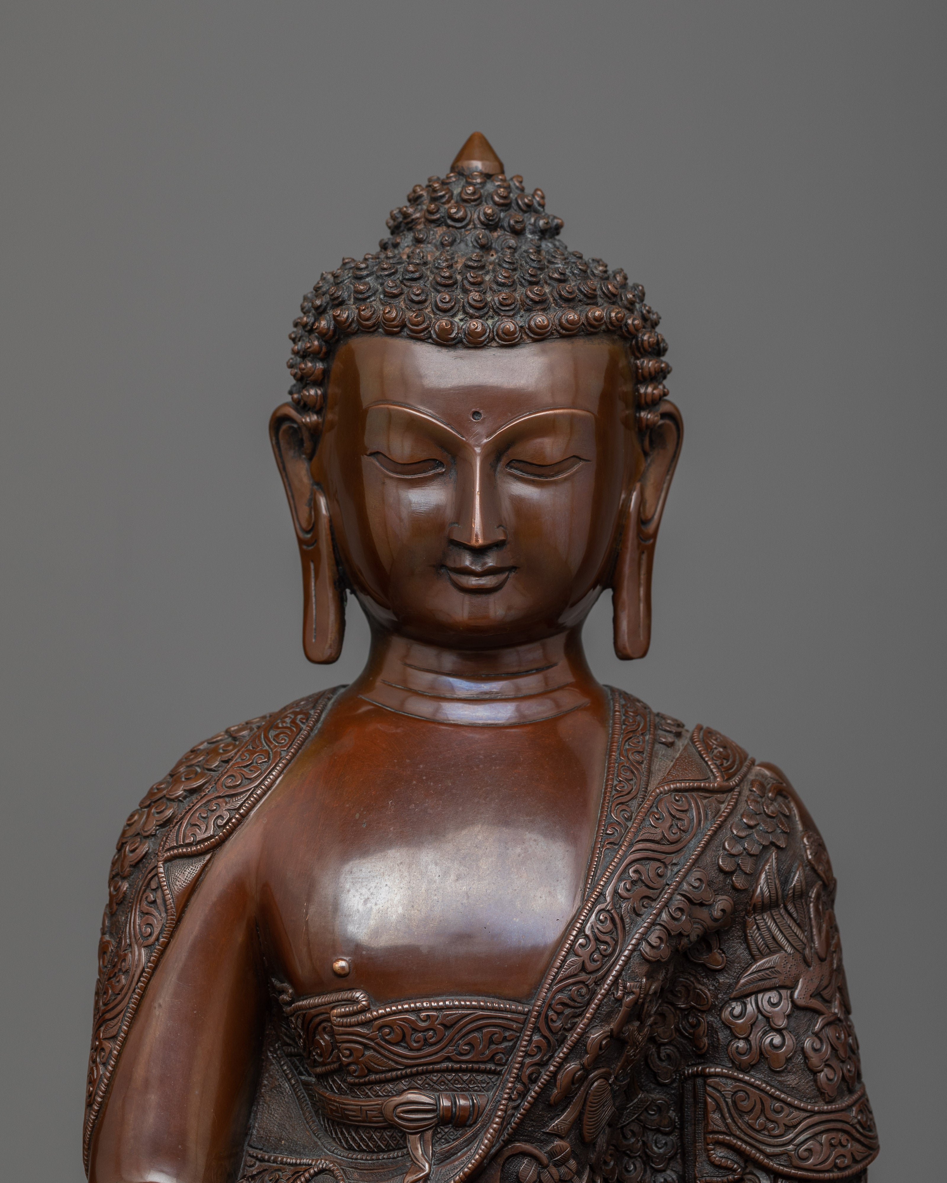 Shakyamuni Buddha Statue 17 Inch