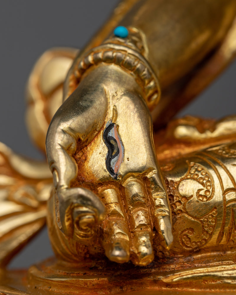 Statue of White Tara | Traditional Himalayan Sculpture