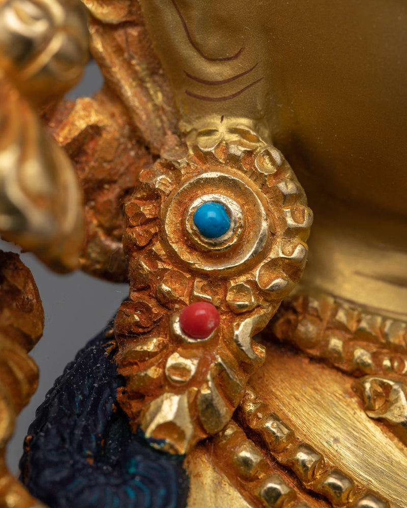 Statue of White Tara | Traditional Himalayan Sculpture