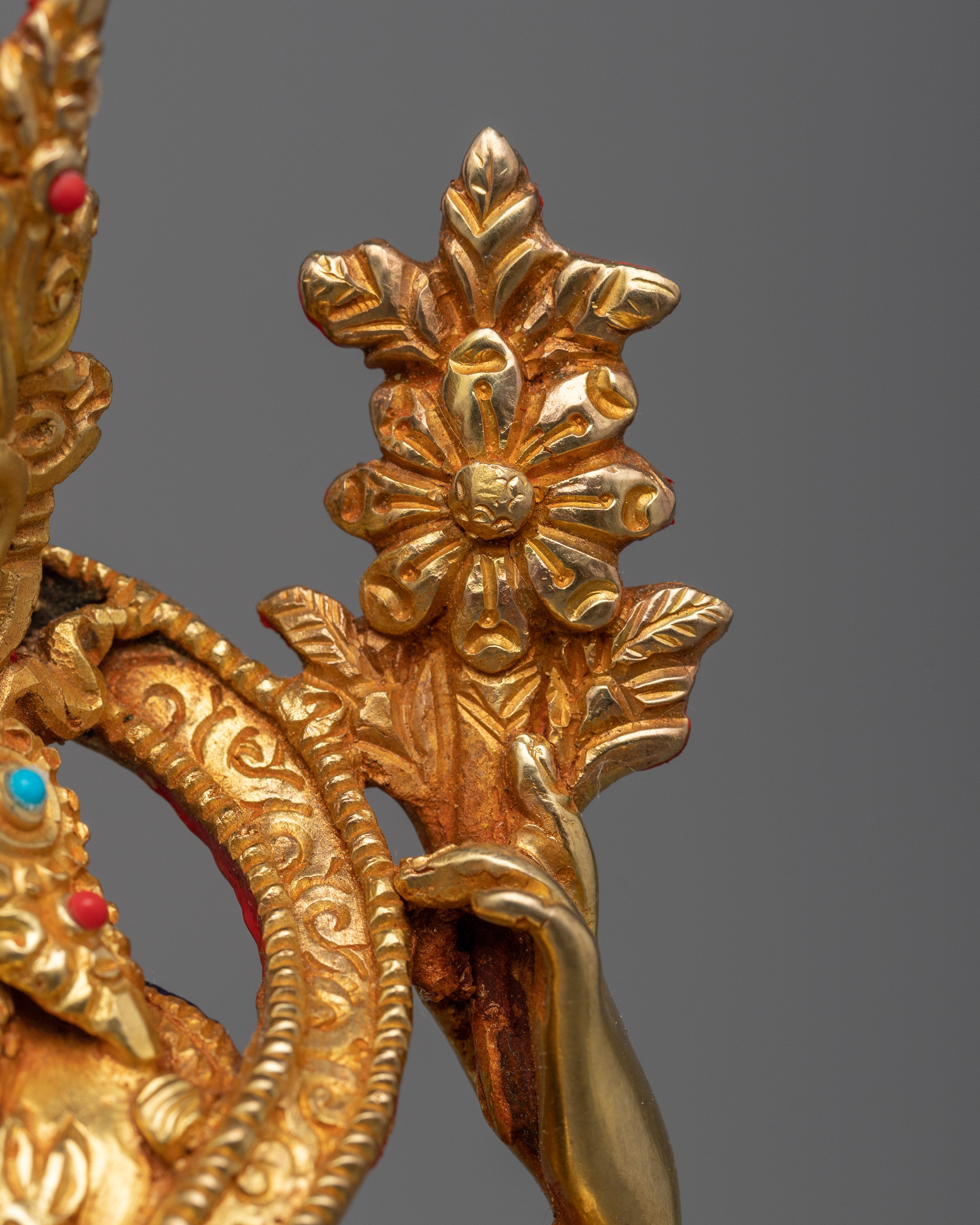 4 Armed Chenrezig Figurine | Compassionate Boddhisattva Statue