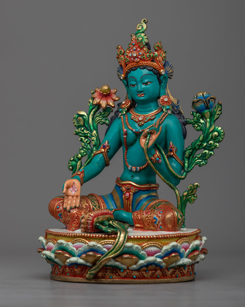 Our Green Tara Samaya Statue | Welcome Compassion and Generosity
