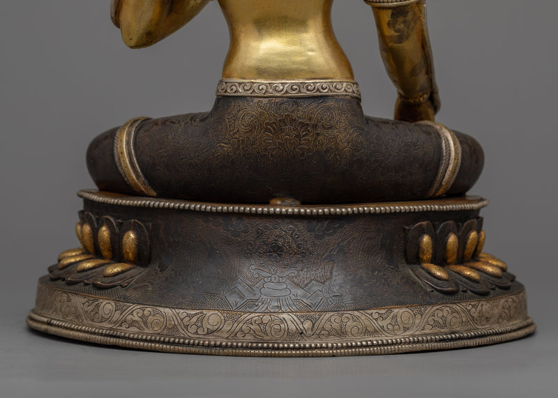 White Tara Sculpture | Embodiment of Compassion and Protection