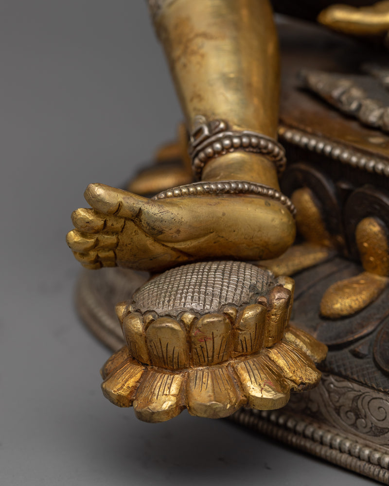 Devi Tara Sculpture | A Green Tara`s Divine Expression of Compassion and Feminine Energy