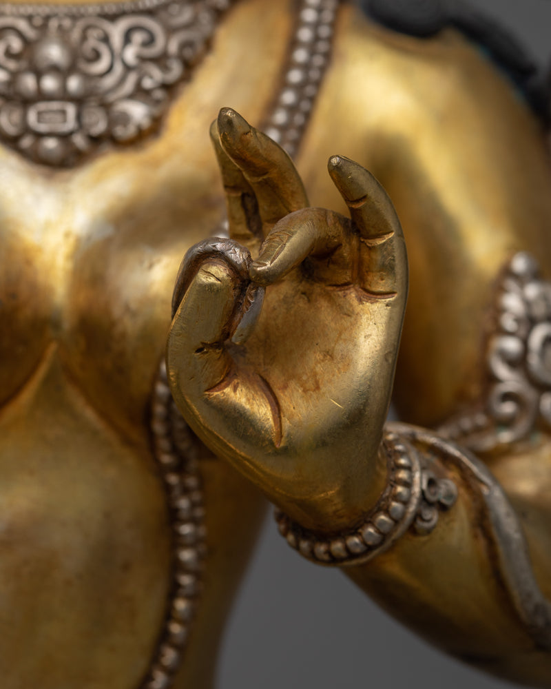 Devi Tara Sculpture | A Green Tara`s Divine Expression of Compassion and Feminine Energy