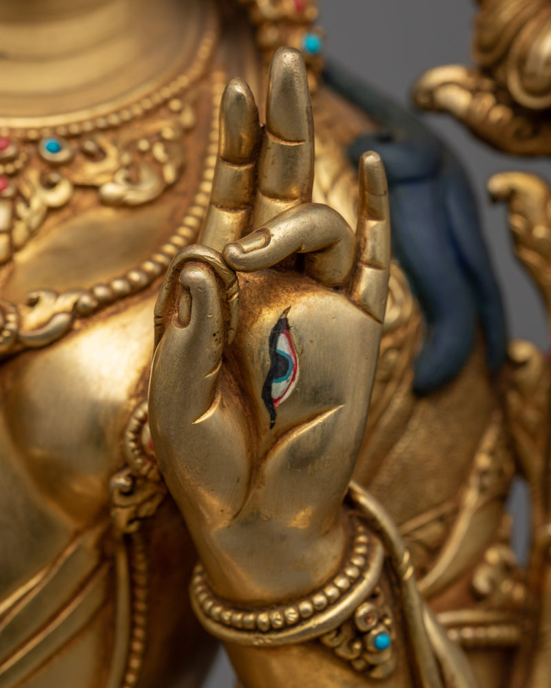Buddhist Tara Sculpture | Radiant Symbol of Compassion and Enlightenment
