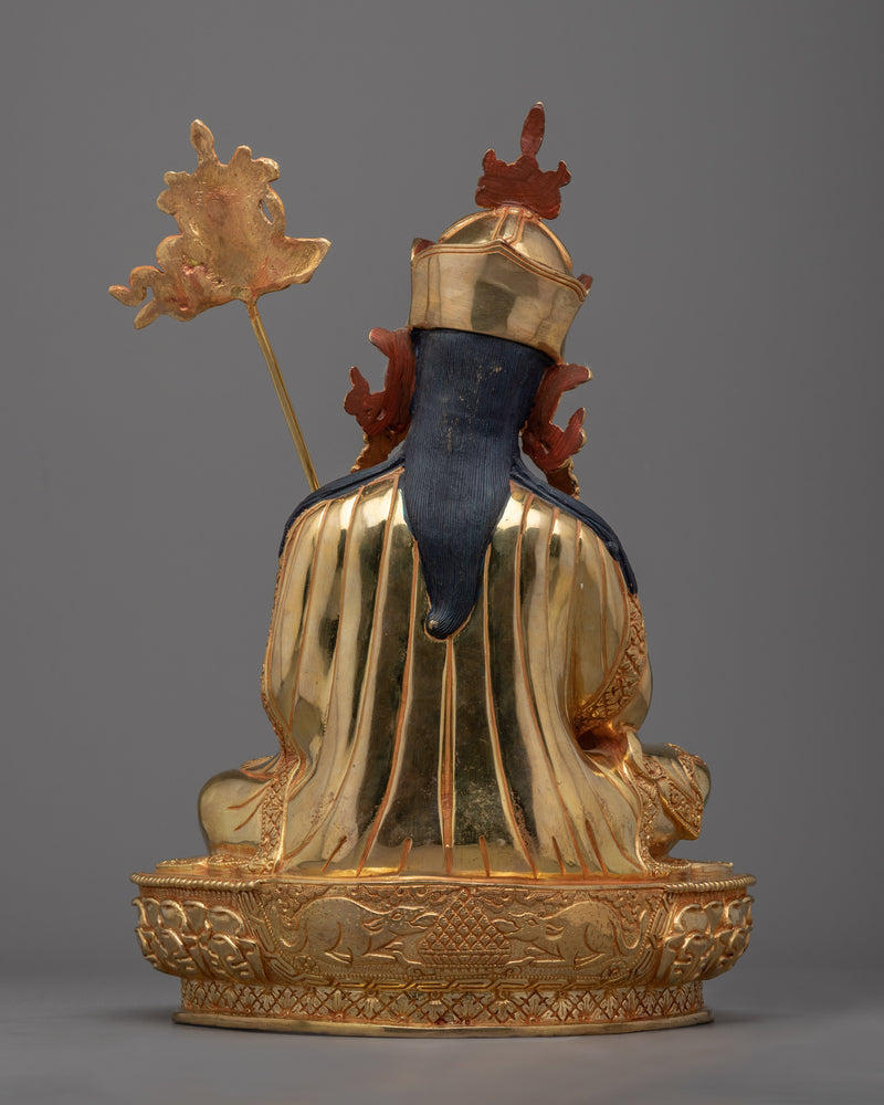 Immerse in Prosperity with our Guru Orgyen Norlha Statue | Handcrafted Nepalese Sculpture