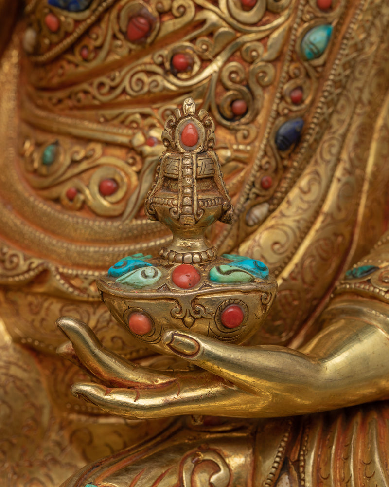 Premium Guru Rinpoche, Tibet Master Statue | Experience Tibetan Wisdom