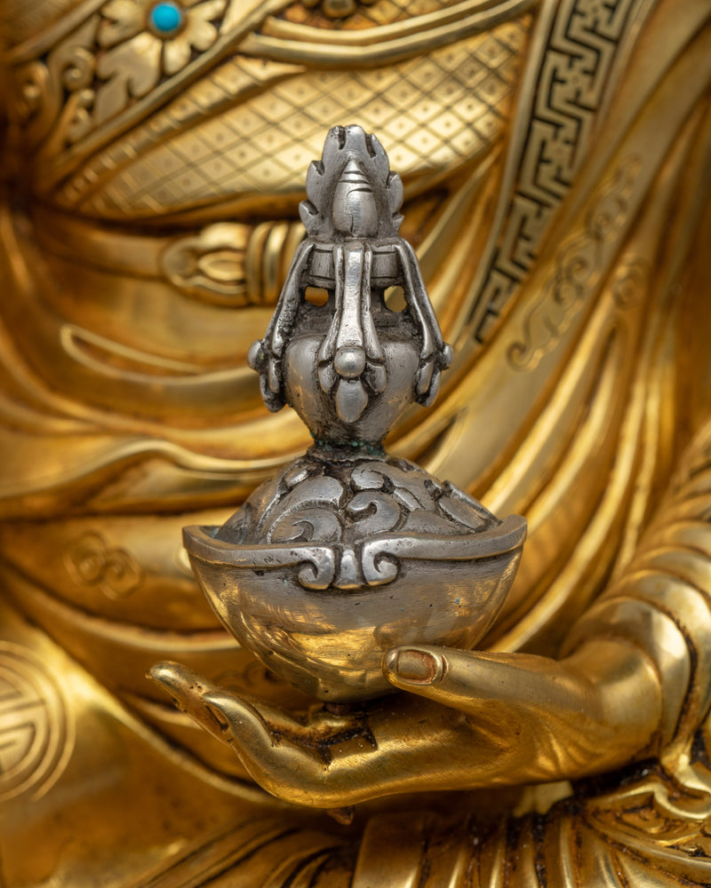 Guru Rinpoche the Buddha 2nd Statue | Experience Spiritual Mastery with our Sculpture