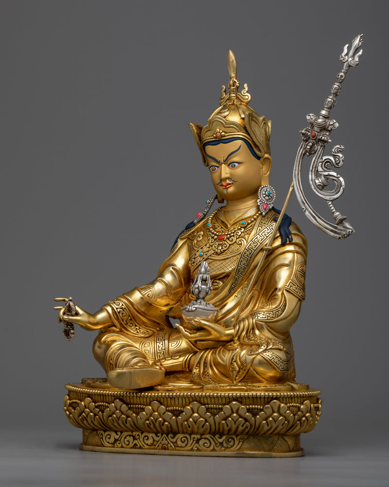 Guru Rinpoche the Buddha 2nd Statue | Experience Spiritual Mastery with our Sculpture