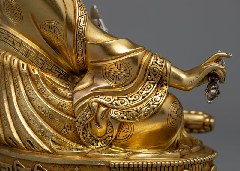 Guru Rinpoche the Buddha 2nd Statue | Experience Spiritual Mastery with our Sculpture