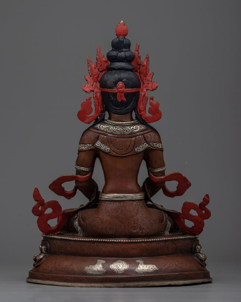 Boundless Life, Amitayus Sculpture | Nepalese Traditional Art