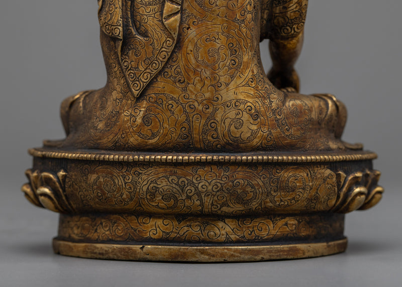 Crown Shakyamuni Buddha Statue | Experience Enlightenment with Buddha
