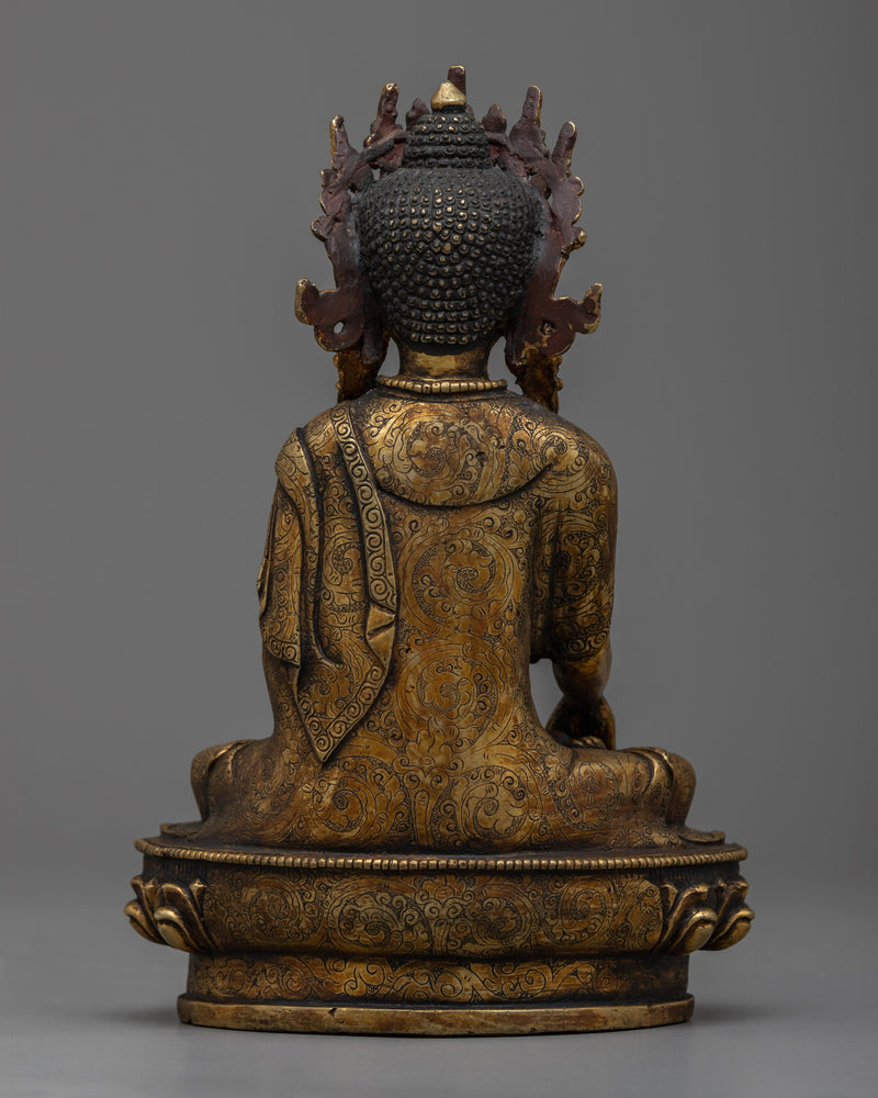 Crown Shakyamuni Buddha Statue | Experience Enlightenment with Buddha