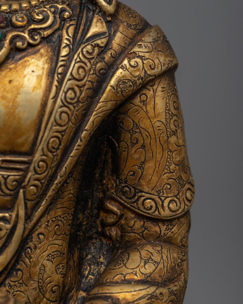 Crown Shakyamuni Buddha Statue | Experience Enlightenment with Buddha